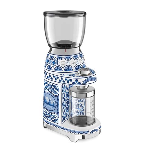 Smeg x Dolce&Gabbana Blu Mediterraneo Coffee Grinder.